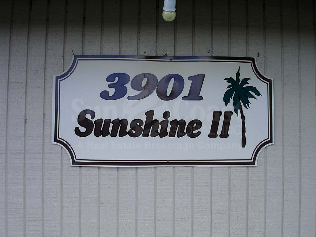 Sunshine II Signage